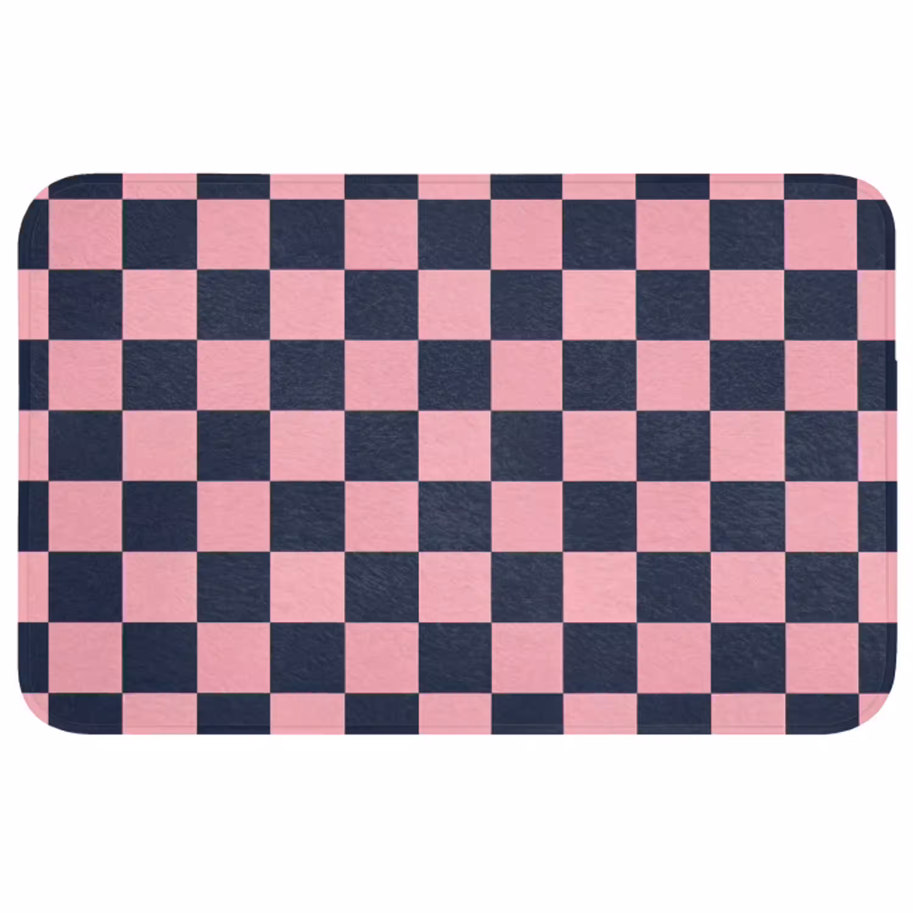 Traditioneel - Patroon - Blauw - Roze Badmat middel 997 -3d