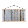 Hout - Planken - Verweerd textielposter latten blank klein -3d