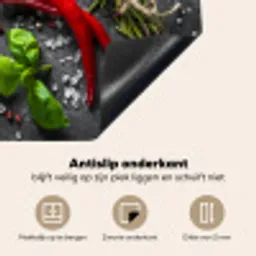 Contrast in Smaak en Textuur Inductie beschermer vinyl 3mm middel -sfeer4