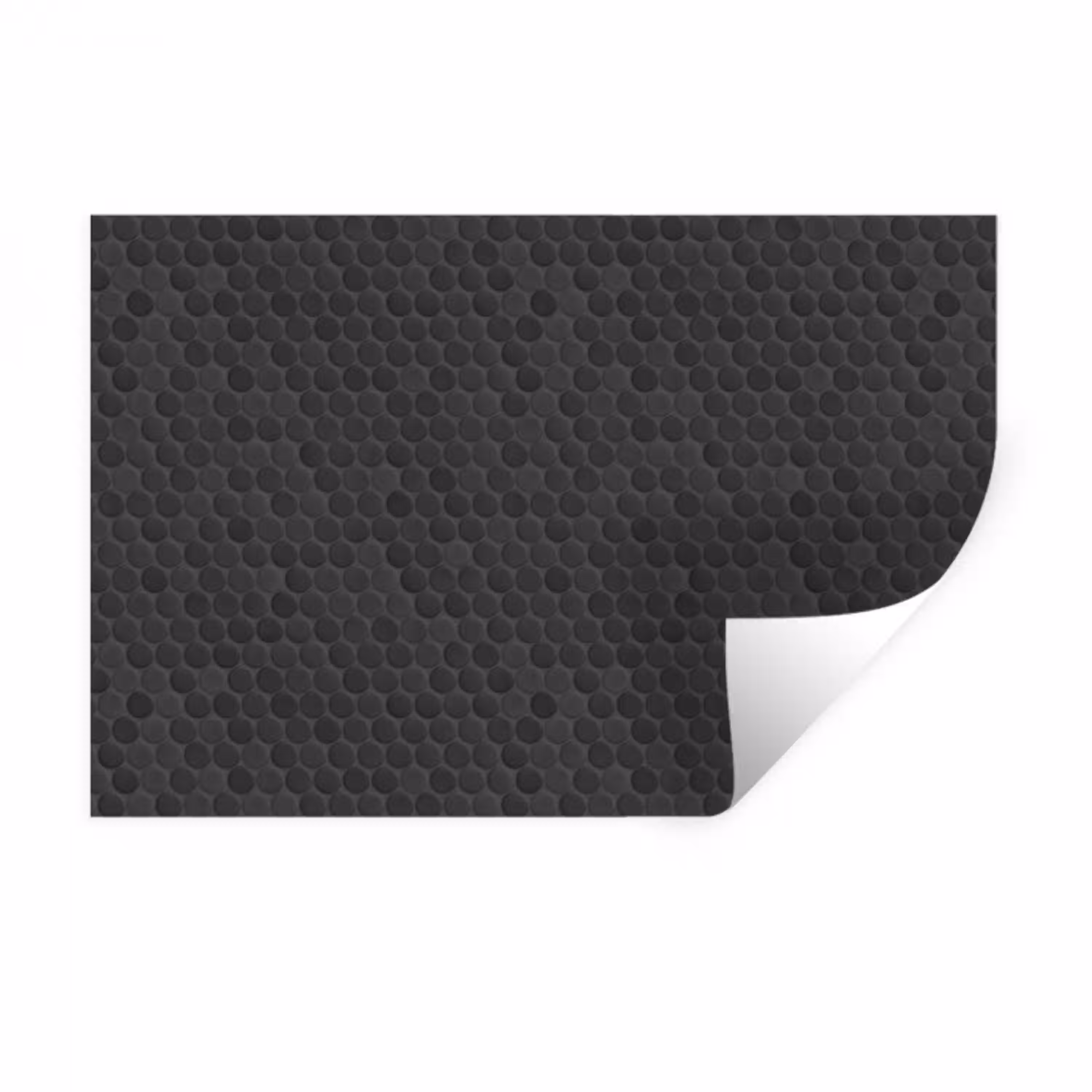 Penny - Mozaïek - Donkergrijs Muursticker klein 286 -3d