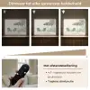 Terras - Illustratie - Groen Light Box met batterij (Wandlamp) middel -USP_dimbaarNL
