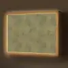 Textuur - Abstract - Groen Light Box met batterij (Wandlamp) middel 907 -z3d_website