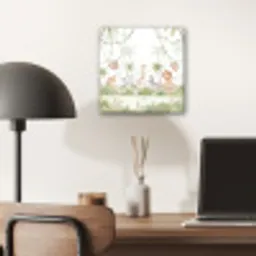 Dieren - Jungle - Pastel aluminium wit klein -sfeer5