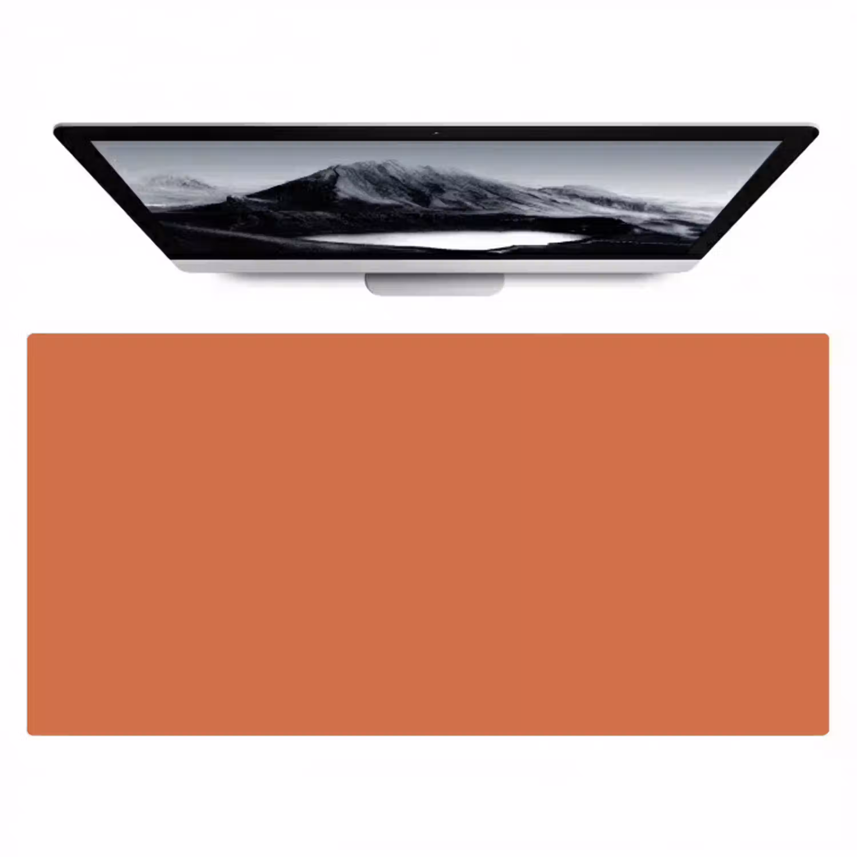 Classic - Terracotta - Oranje Muismat XXL klein 681 -zzz3d