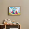 Prinses - Draak - Regenboog Light Box met batterij (Wandlamp kind) middel -sfeer2_kind