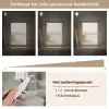 Wolken - Duinlandschap - Zand Light Box met kabel (Tafellamp) klein -USP_dimbaarNL