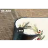 Kerstkrans - Kerst - Goud - Beige Placemat vinyl groot -closeup