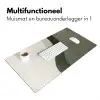 Japandi - Groen - Abstract - Modern Muismat XXL klein -sfeer4