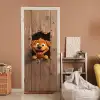 Hond - Dieren - Animatie - Hout - Modern deurposter klein -sfeer1