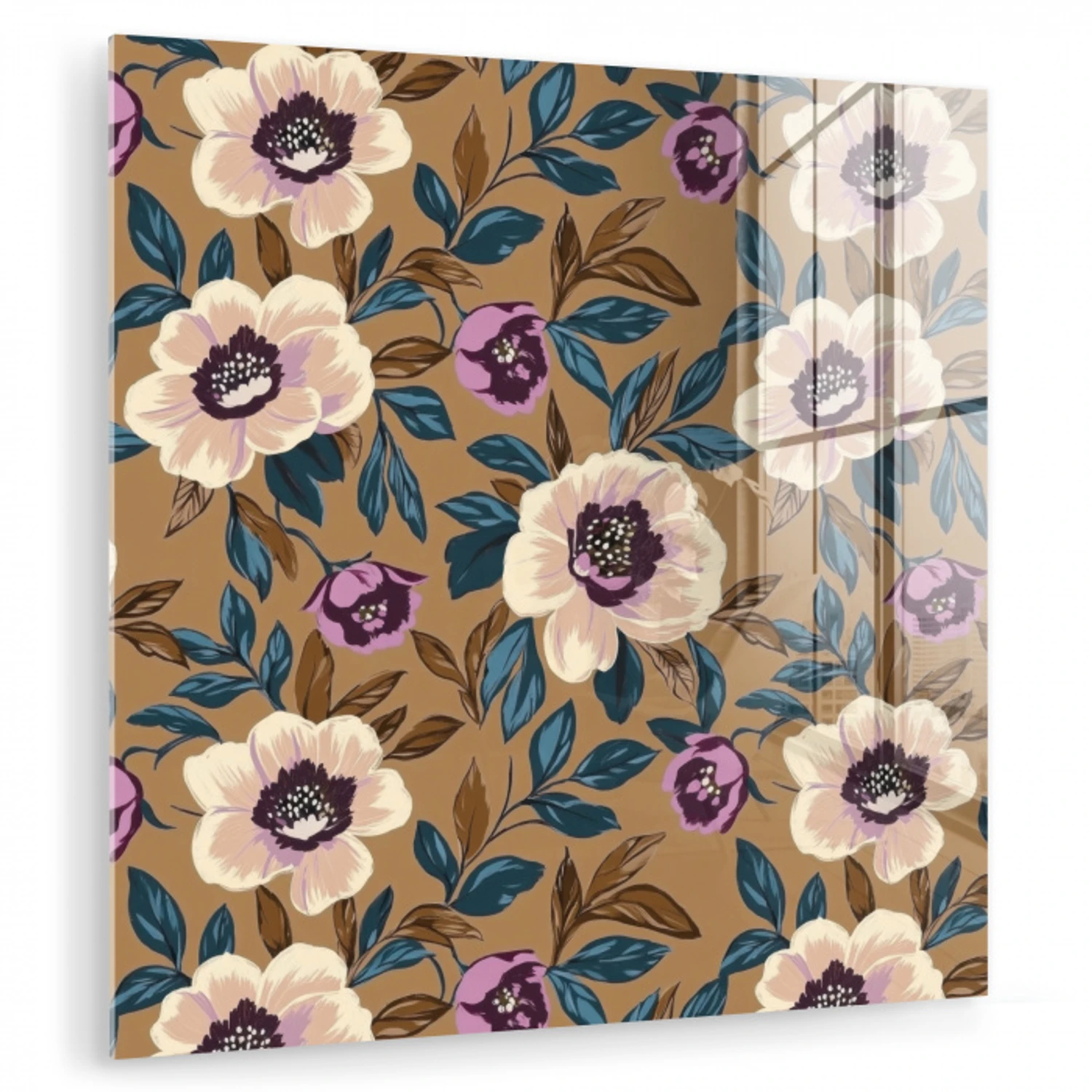 Floraal - Stilleven - Kleurrijk plexiglas 5mm klein 11 -zzzproduct_nieuw