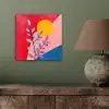Bladeren - Zon - Abstracte vormen aluminium wit klein -sfeer2