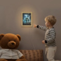 Monstertruck - Bliksem - Blauw - Jongens - Auto Light Box met kabel klein -sfeer4a_kind