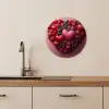Fruit - Hartjes - Aardbeien - Frambozen - Bosbessen KitchenYeah - Keuken - Wandcirkel Forex klein -sfeer3