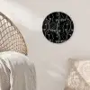 Gezichten - Gestileerd - Vloeiend Wandcirkel plexiglas klein 852 -sfeer5