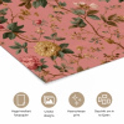 Klassiek - Botanisch - Roze poster papier klein 62 -closeup_NL