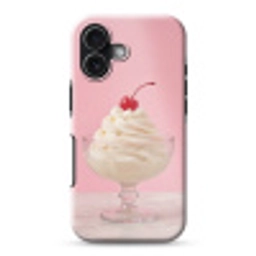 Kers - Slagroom - Roze Toughcase MagSafe Apple iPhone 17 klein -3d