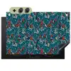 Golven - Retro - Blauw - Patroon Inductie beschemer met haakjes klein 777 -3d