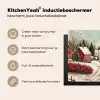 Kerstsfeer - Landelijk - Rood Inductie beschermer vinyl 3mm middel -sfeer2