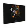 Zonnebloemen - Boeket - Kleurrijk Tuinposter op houten frame 2 cm dik klein -3d