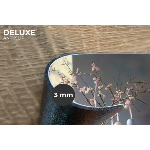Stilleven - Vaas - Paastak Placemat vinyl groot -closeup
