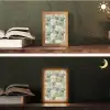 Bladeren - Botanisch - Groen Light Box met kabel (Tafellamp) klein 925 -sfeer3