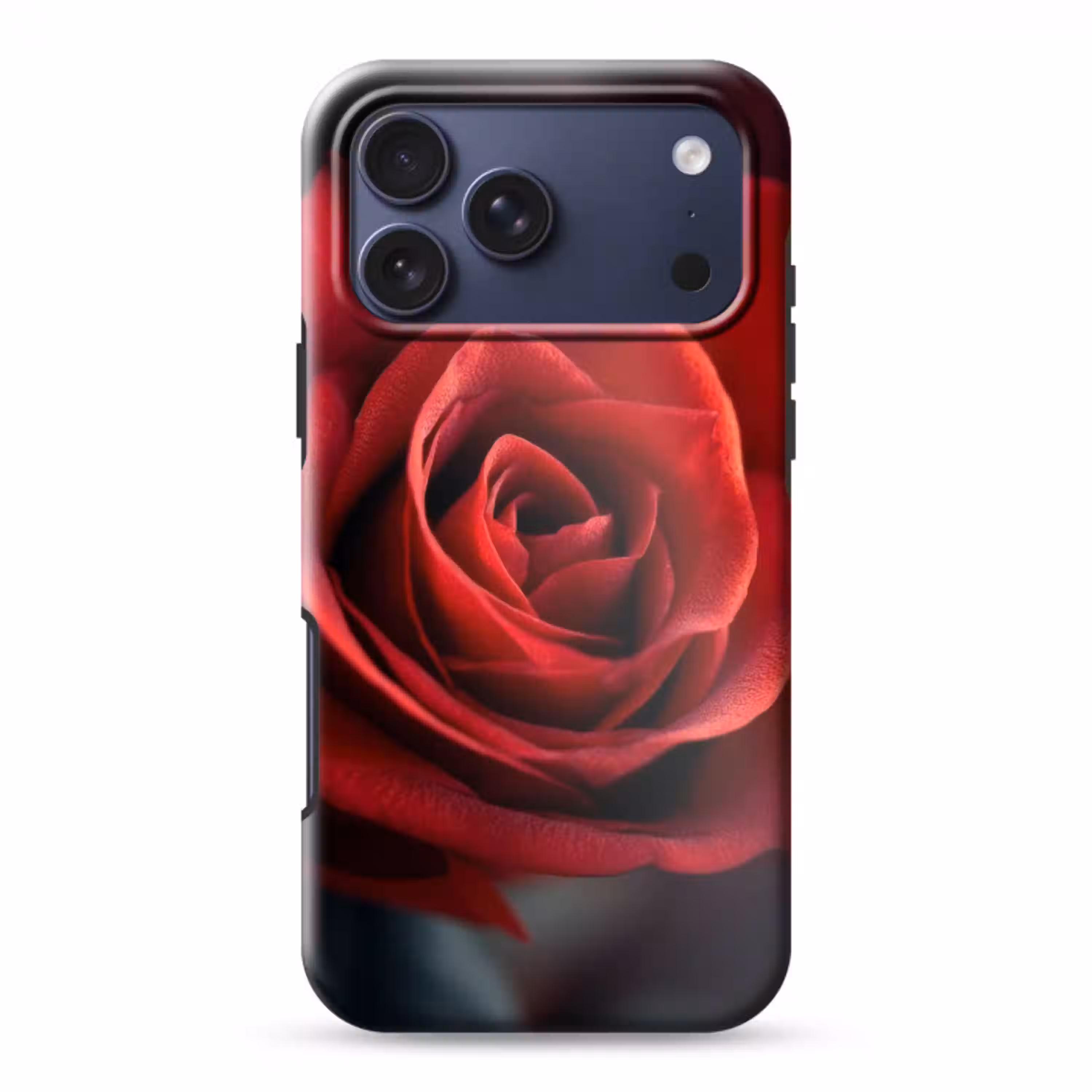 Rood - Roos - Romantisch Toughcase MagSafe Apple iPhone 17 Pro Max klein -3d