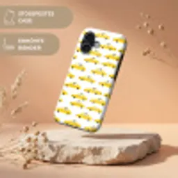 Taxi - Iconisch - Geel Toughcase MagSafe Apple iPhone 17 klein 1017 -USP_RandenV_DE