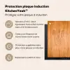 Culinaire Silhouetten Inductie beschermer vinyl 3mm middel -zzzzzzusp-haakje_FR