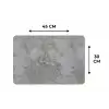 Patroon - Grijs - Oud - Beton Placemat vinyl groot 368 -specs