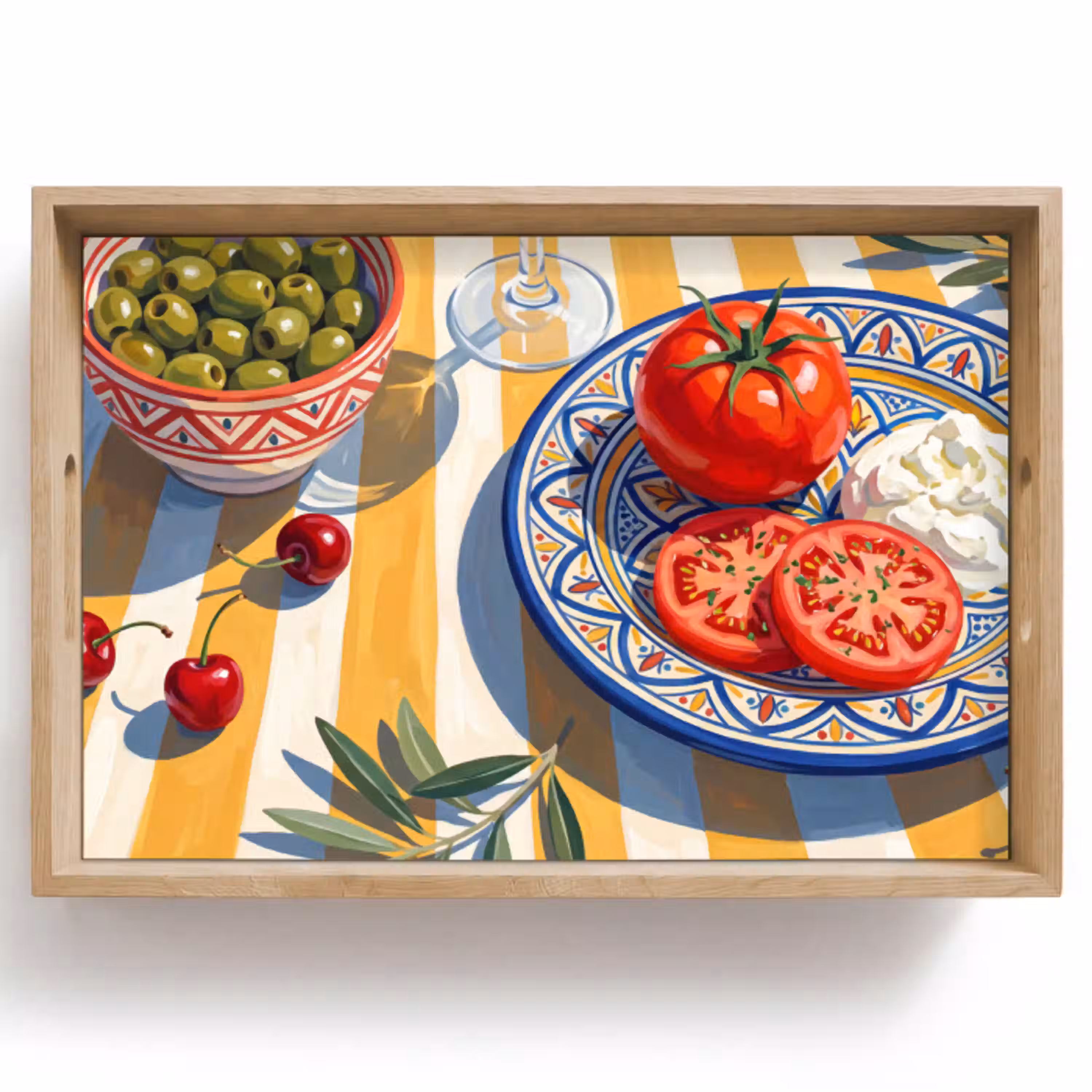 Fruit - Groenten - Kunst Dienblad Rechthoek middel -z3d_shopping