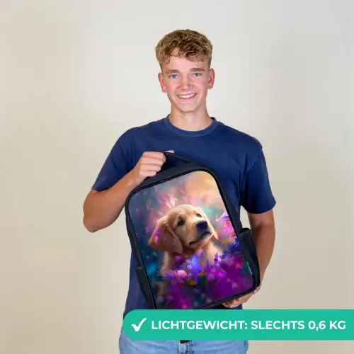 Rudy Retriever Rugzak - Zwart middel -sfeer7_NL