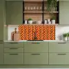 Retro - Modern - Kleurrijk keuken achterwand 2 middel 871 -sfeer3