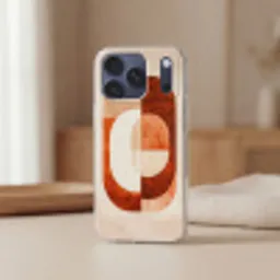 Illustratie - Abstract - Vormen - Rood Telefoonhoesje iPhone 17 Pro Max klein -sfeer2