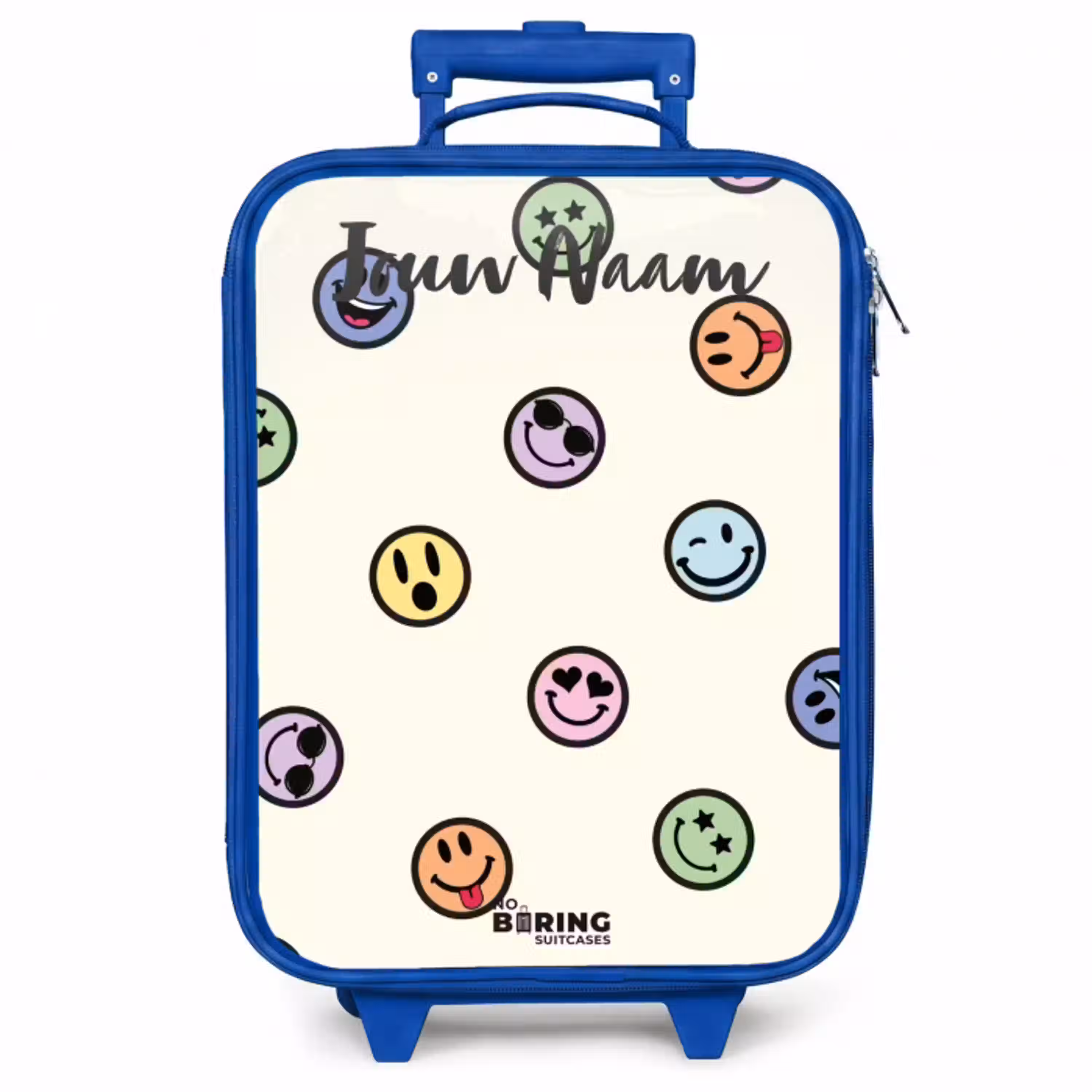Speelse smiley-mix Kinderkoffer - Blauw klein -zzz_website3d