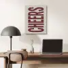 Red - Cheers - Decoratie - Beige PET vilt klein -sfeer5
