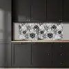Bloemen - Zonnebloem - Patroon keuken achterwand 2 middel 871 -sfeer1