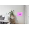 Diva - Lip - Panterprint - Roze textielposter latten blank klein -woonkamer