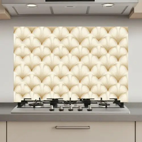 Waaier - Motief -  Goud keuken achterwand spatscherm klein 900 -3d_website