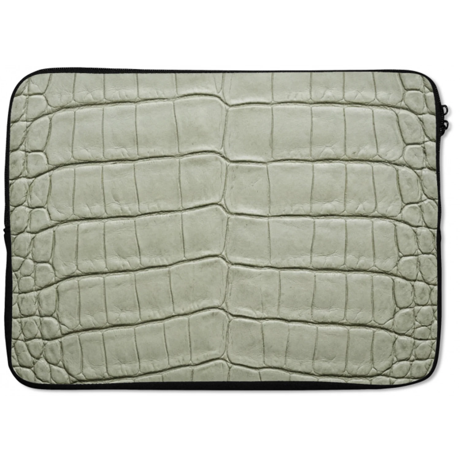 Krokodillenleer - Schubben - Groen laptophoes neopreen klein -zkaufland3dotto