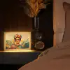 Vrouwelijk - Bloemen - Sieraden Light Box met kabel (Tafellamp) klein -sfeer1