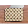 Geografisch - Patroon - Bruin laptophoes neopreen klein 279 -tafel