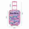 Regenbogen - Bloemen - Kleurrijk Kinderkoffer - Roze klein -productfoto_formaten