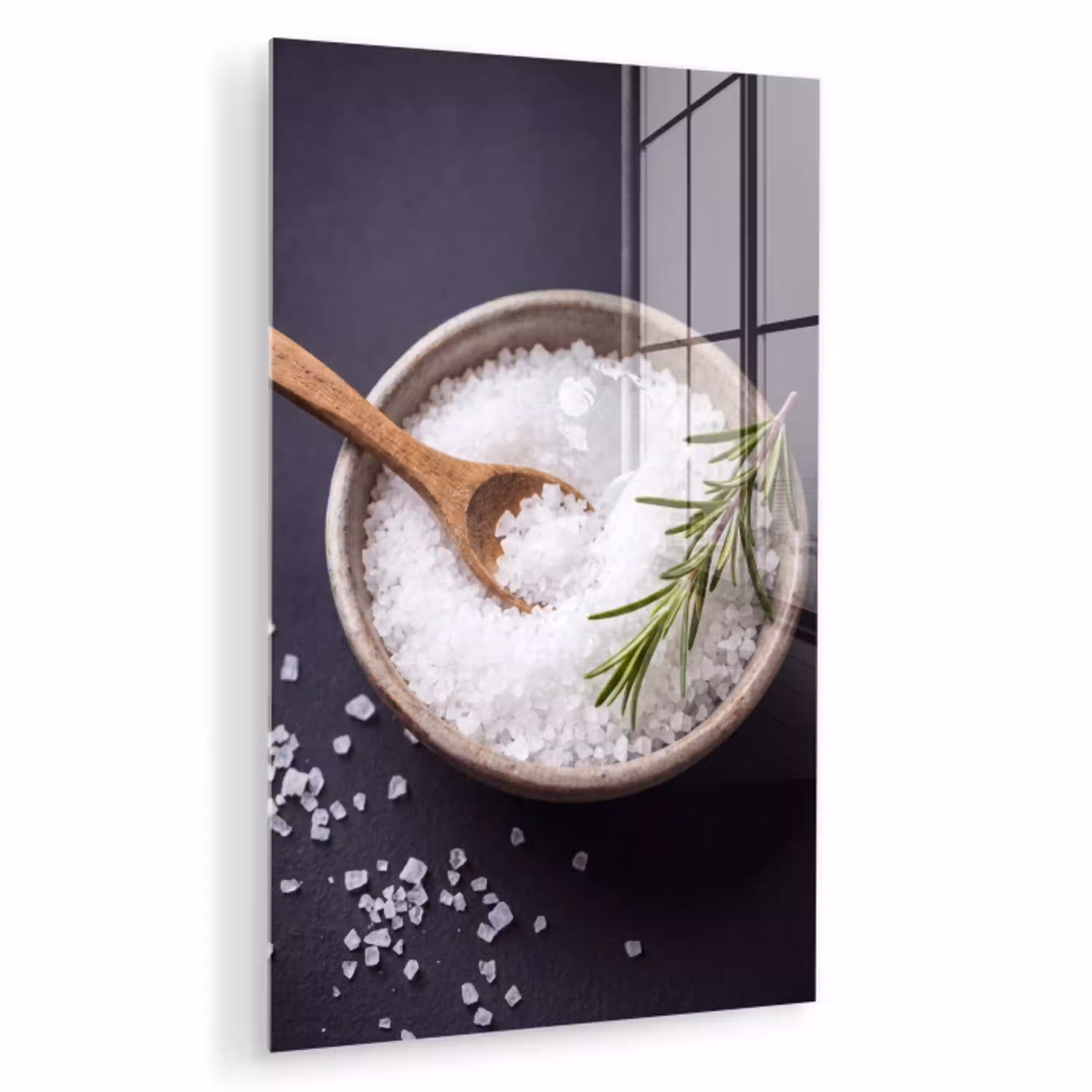 Zout - Kom - Eten plexiglas 5mm klein -zzzproduct_nieuw