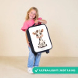 Baby koe Kinderkoffer - Zwart klein -sfeer2_UK