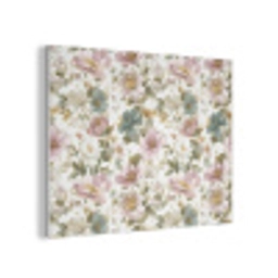 Bloemen - Patroon - Pastel PET vilt klein 837 -3d