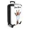 Kauwende Kobus blauw NBS - Handbagage koffer - Kinderen Unisex middel -productfoto_3d