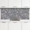 Mandala - Blauw - Patroon keuken achterwand 2 middel 871 -3d