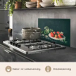 Aardbeien - Schilderij - Stilleven - Bloemen - Ei - Bord keuken achterwand spatscherm klein -usp_NL