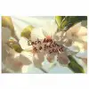 Bloesems - Zonlicht - Quote - Wit poster papier klein -3d
