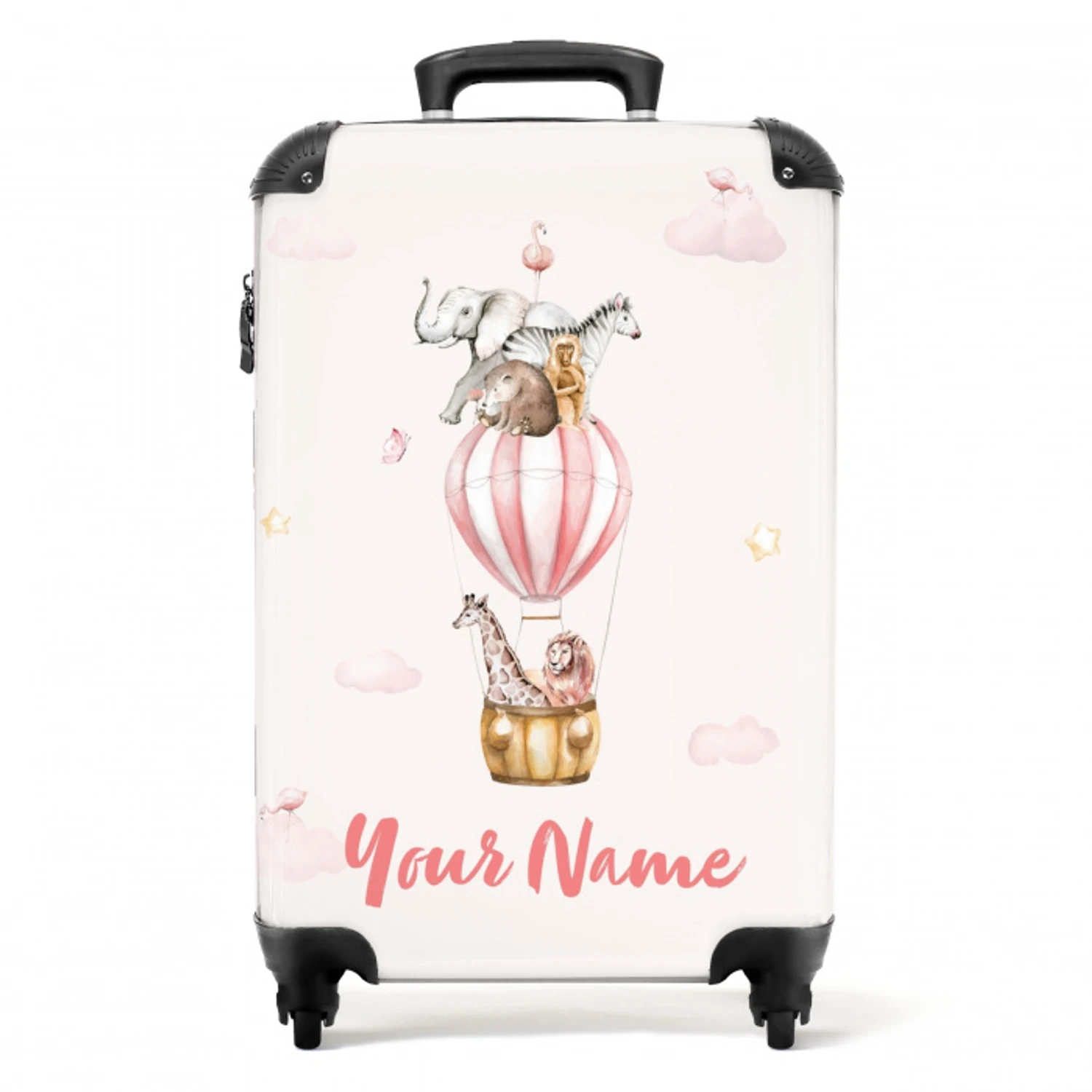 Vliegend circus NBS - Handbagage koffer - Kinderen Unisex middel -productfoto_recht